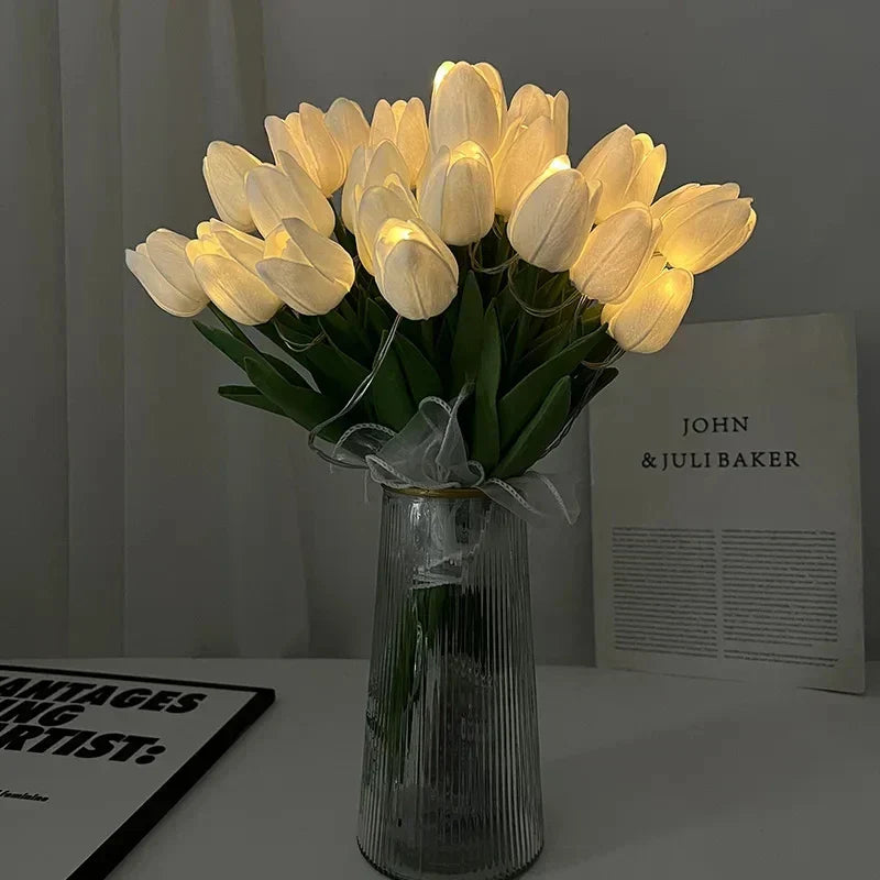 TulipGlow - Bærbar LED Tulip Nattlys Skanto