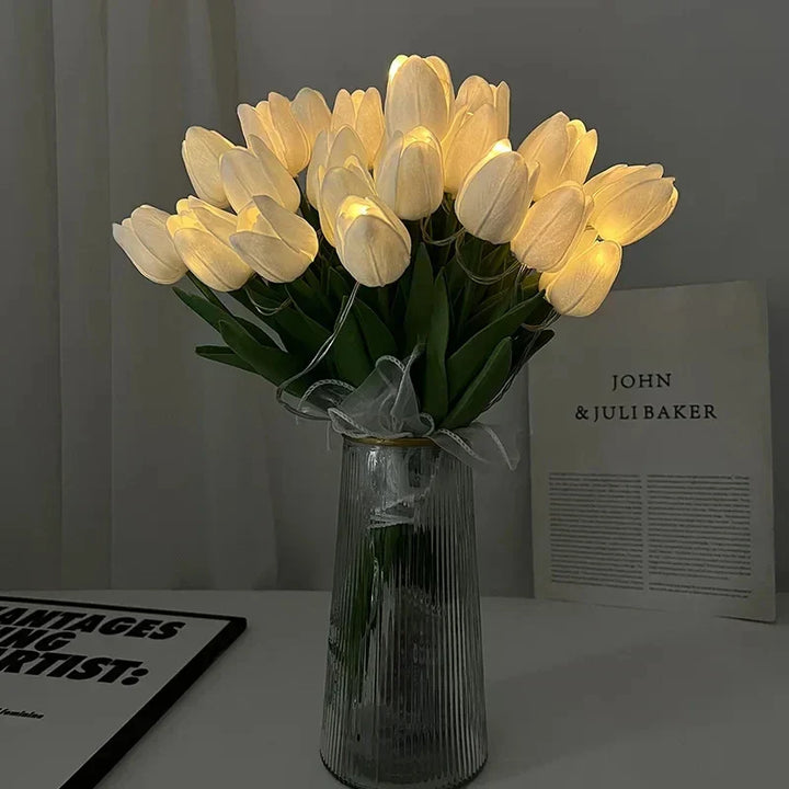 TulipGlow - Bærbar LED Tulip Nattlys Skanto