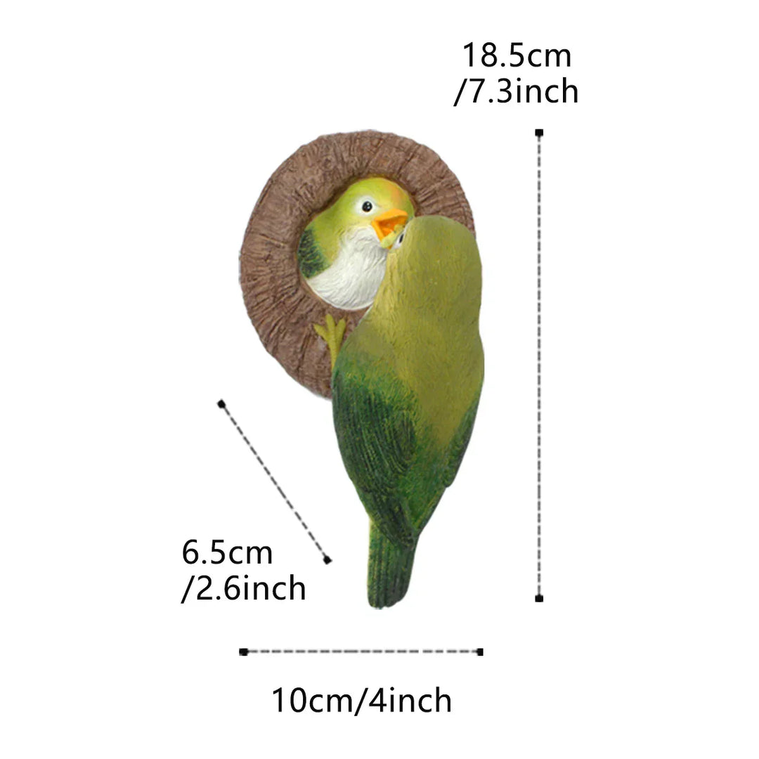 Lovebirds Tree Hug Wall Hanging Decor | Skanto