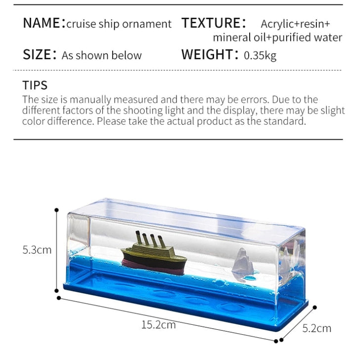 Skanto | Cruise Ship Drift Glass Bottle