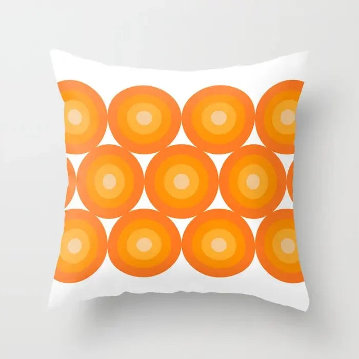 Moderne abstrakt geometriske fargerike putetrekk 45x45cm putetrekk for sofa kasteputer 60x60cm 50x50cm trendy hjemmedekor | Skanto