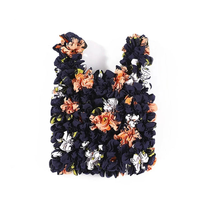 Skanto | Floral Stretch Shopper Mini Elastisk Bag