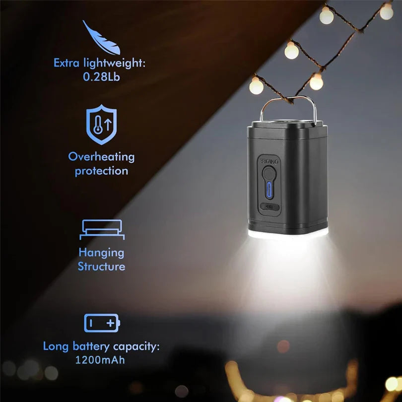 Mini Air Pump USB-C med 5 dysene – 200 L/min | Skanto