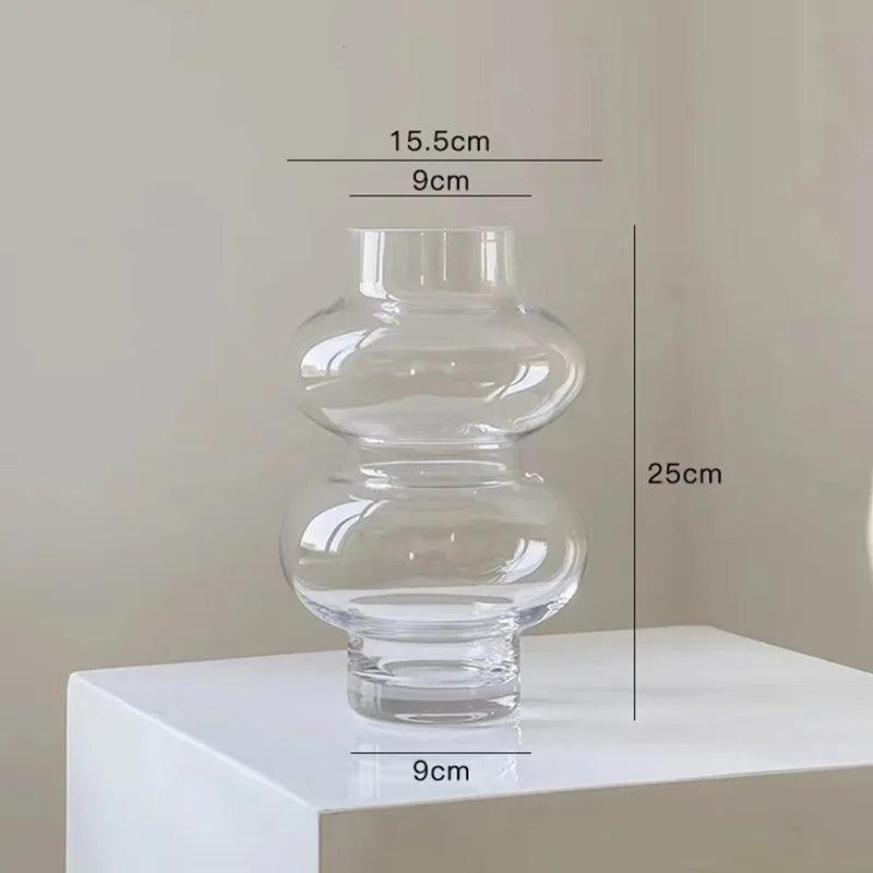 Skanto | Chubby 2-trinns glassvase