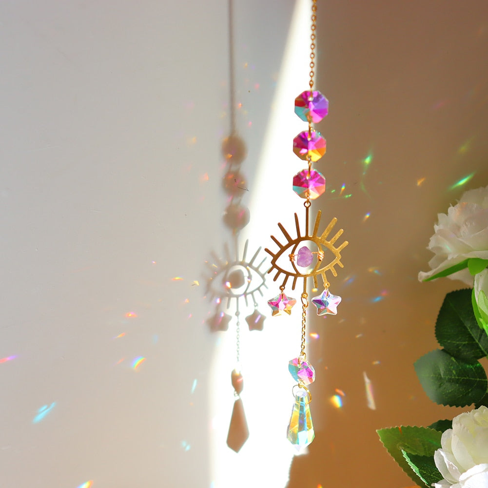 Dream Combo Symphony Crystal Vindklokke Måne Solfanger | Skanto