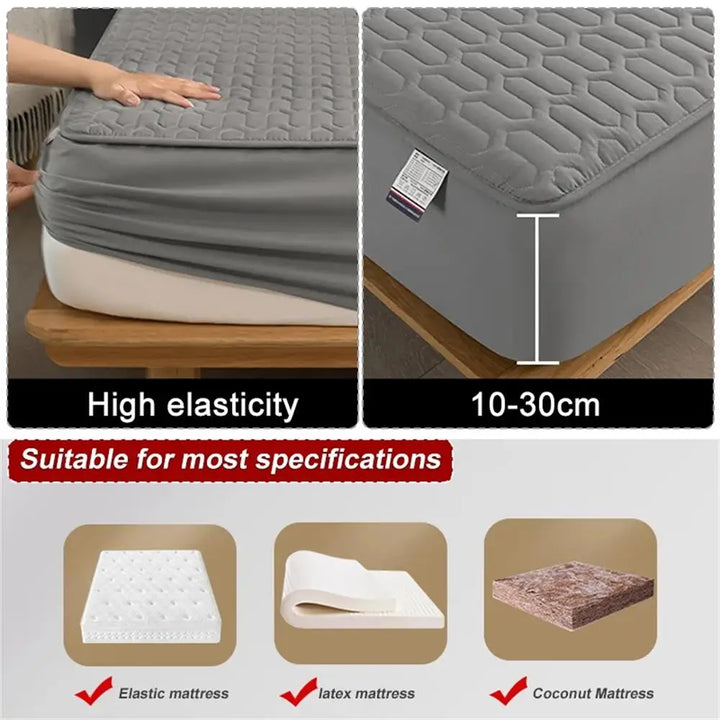 Skanto | Vanntett Ultra-Myk Fitted Latexmadrassbeskytter