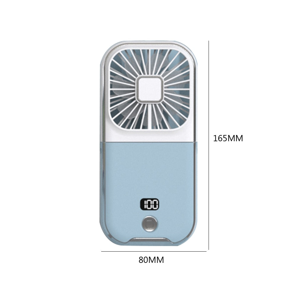 Skanto | Bærbar oppladbar magisk telefonholder kjøleventilator