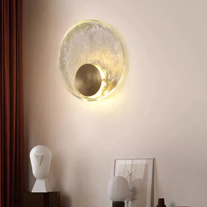 CrystalLuxe - Elegant LED Krystall Vegglampe Skanto