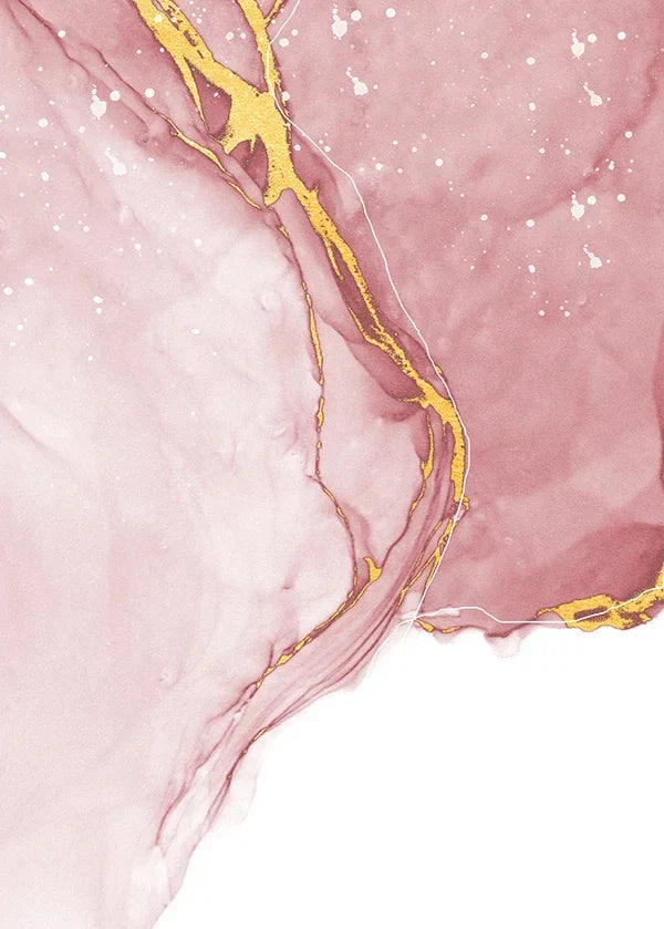 Rosa Flytende Marmorprint Veggkunst Kunstneriske Lerretsutskrifter Bilder For Stue Soverom Boutique Hotellrom Salong Kunst Dekor | Skanto