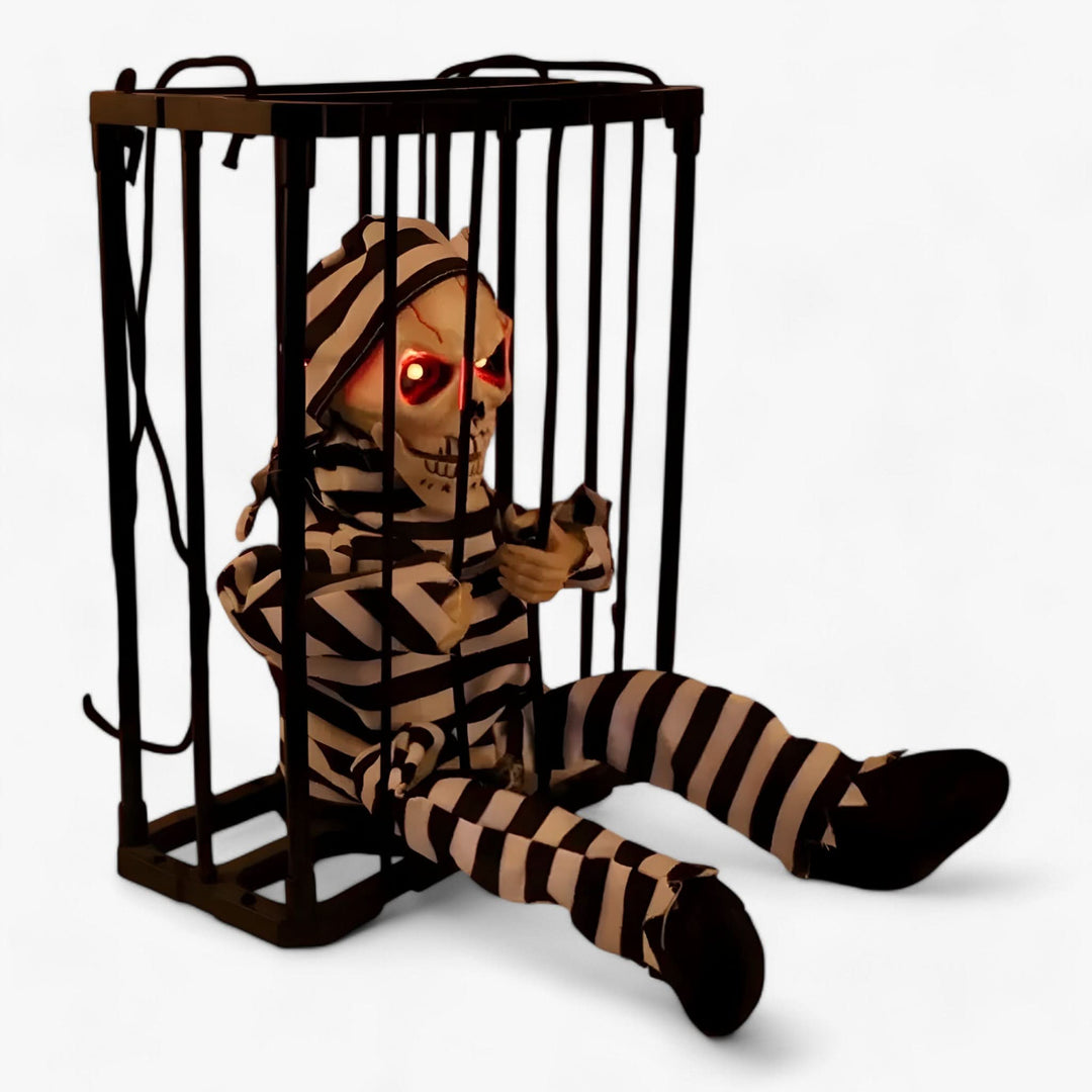 Skanto | Alice | Creepy Animatronic Captive Skeleton