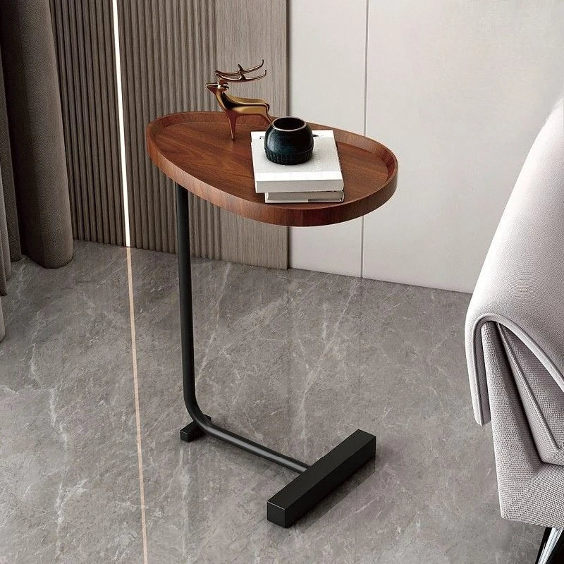 Skanto | C-formet mobil sidebord ideelt for sofa eller seng