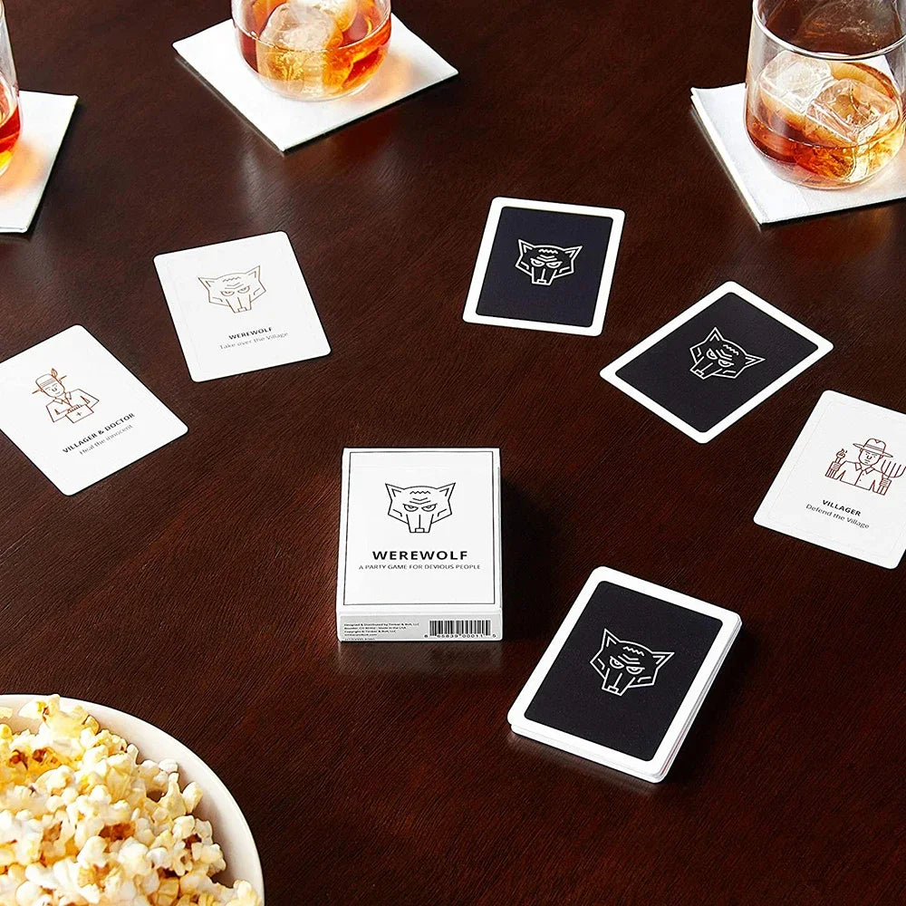 Devious Werewolf Card Game - Fun Party Game for Adults, Perfect for Game Nights and Stellar Factory Collections
