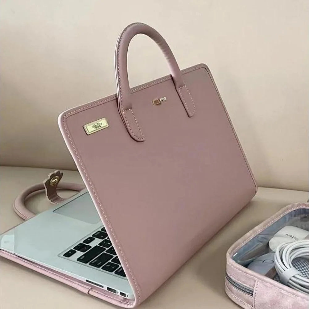 Skanto | Beskyttende Kreativ Rosa Laptopveske Deksel