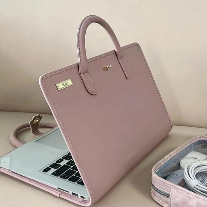 Skanto | Beskyttende Kreativ Rosa Laptopveske Deksel