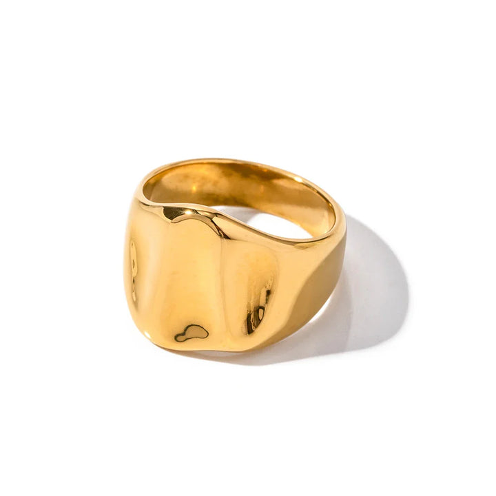 Skanto | Bred Bølge Teksturert Ring