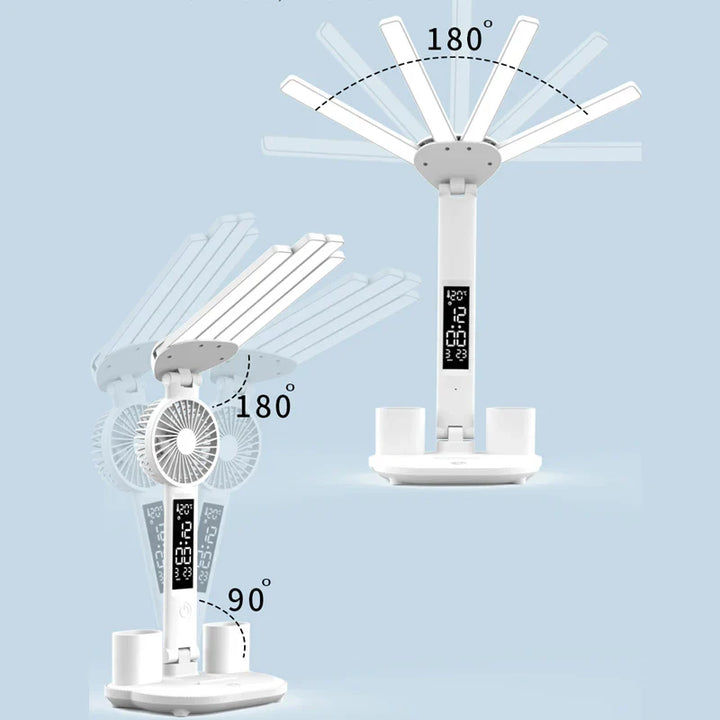 Skanto | Multifunksjonell 3 i 1 Skrivebord LED Lampe