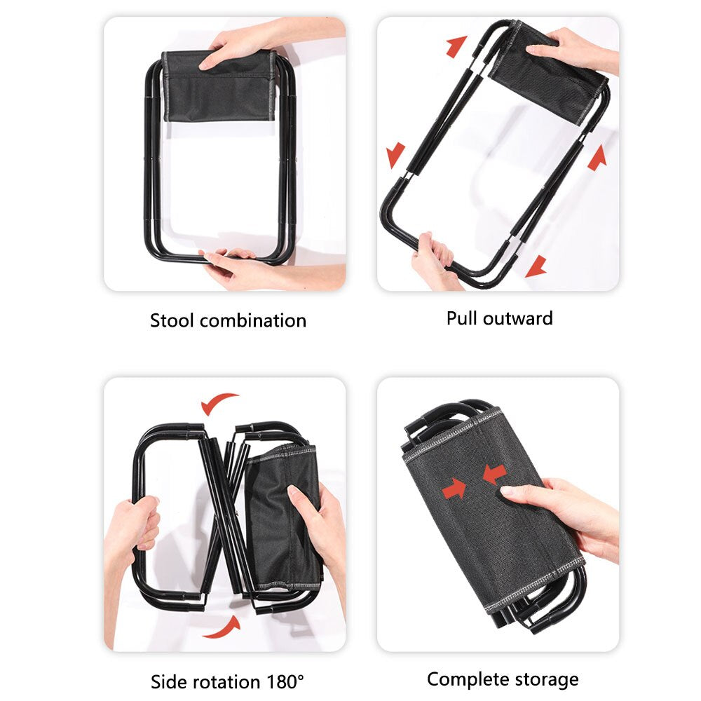 Foldbar Smart Rest Mini Turstol | Skanto