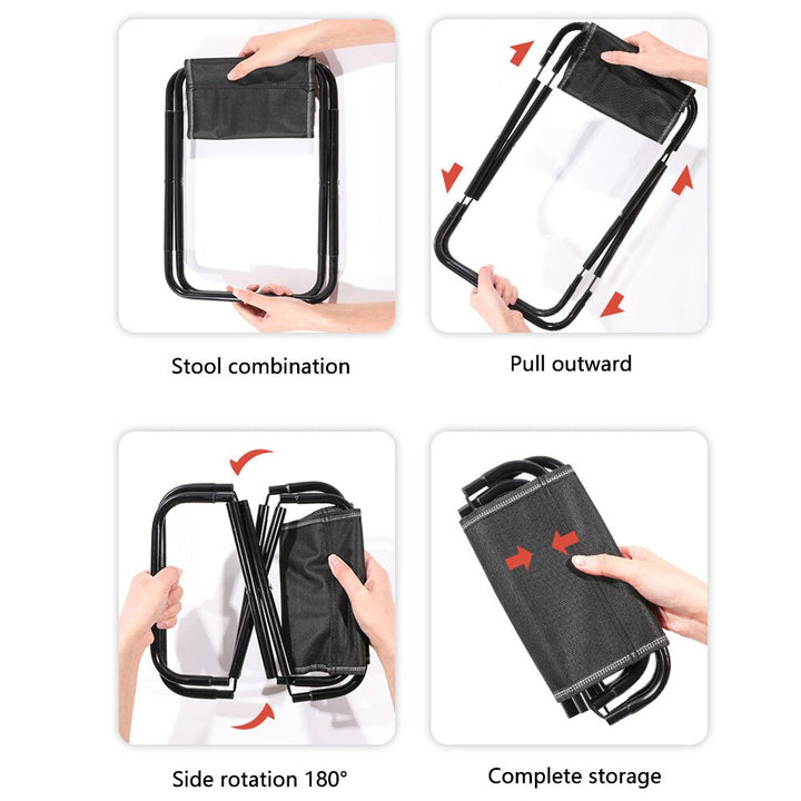 Foldbar Smart Rest Mini Turstol | Skanto