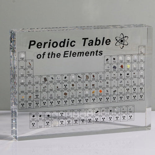 Skanto | Utdannende Akryll Science Periodiske Tabell Dekor