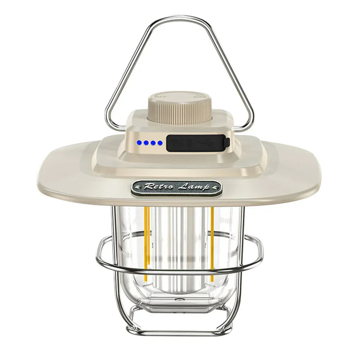 Skanto | Retro Oppladbar LED Campinglanterne - NostalgiaGlow