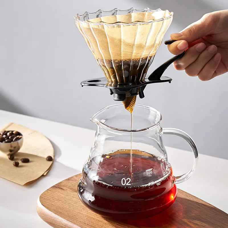 Skanto | GIANXI Hånd Punch Kanne med Lokk Drypp Svanenakke Tut Kaffe Vannkoker Lang Åpning Kaffe Maskin Kaffe Tilbehør