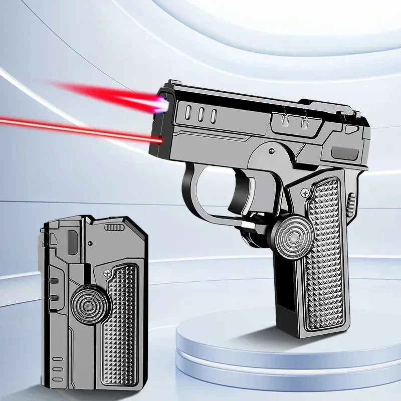Foldbar Dual-Form Pistolformet Vindproof Lighter | Skanto