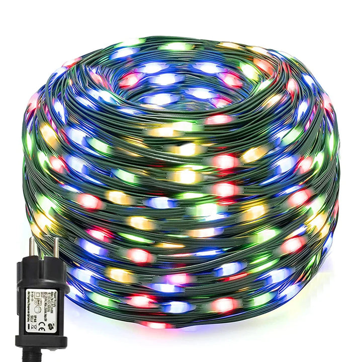 VerdeLicht Vanntett LED Garland – Utendørsbelysning for Hage og Terrasse | Skanto