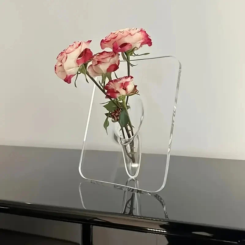 Crystal Flow Innebygd Rørvase
