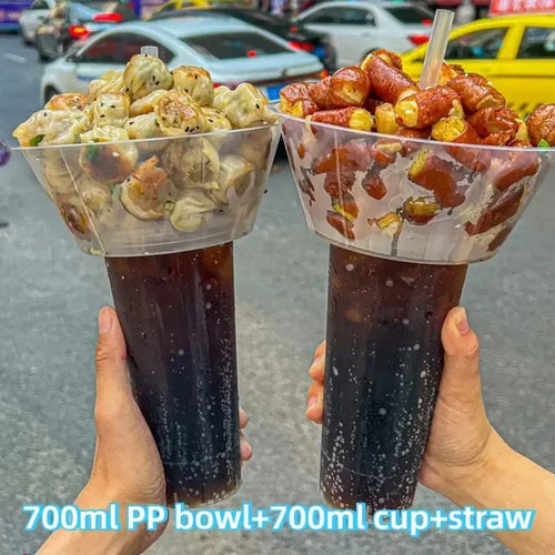 Skanto | Enkel Snack Go Cup Bolle Kombinasjon