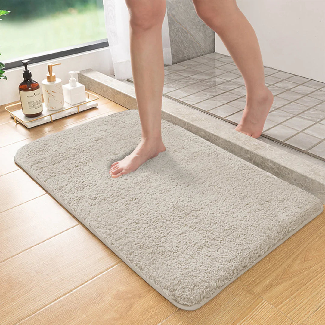 Skanto | Langpilet, Absorberende Badmatte Med Antiskli