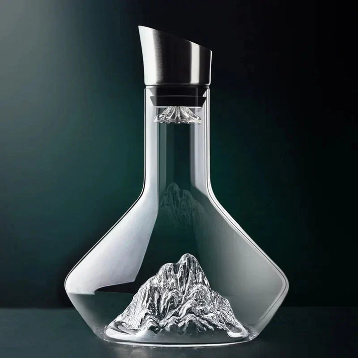 Skanto | 1500ml Iceberg Decanter Kreativ blyfri krystallmateriale luksus høy-kvalitets hjem rødvin vin distributør karaffel vin mugge
