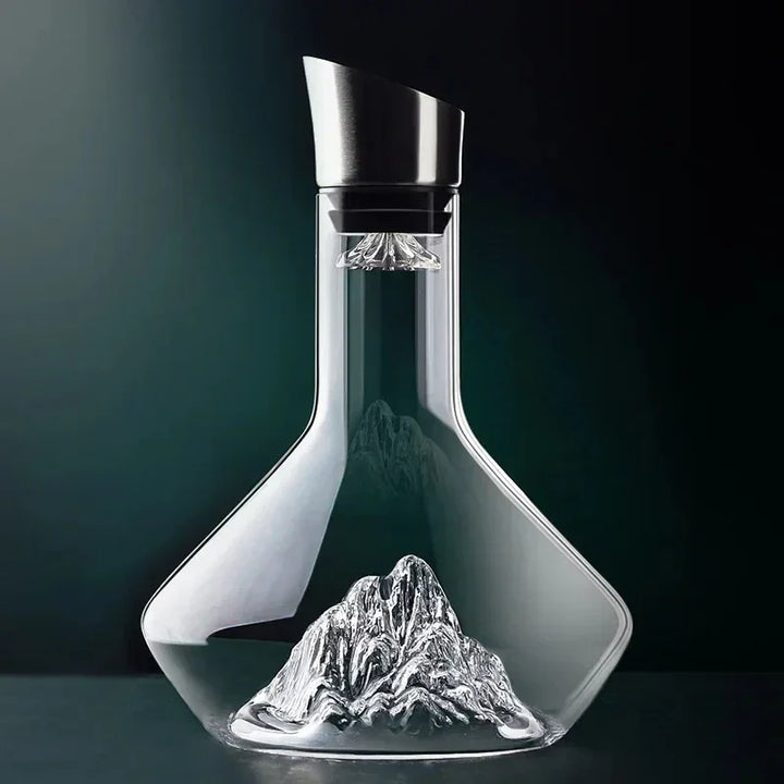 Skanto | 1500ml Iceberg Karaffel Kreativ Blyfri Kranse Materiale Luksus Høy- Kvalitet Hjem Rødvin Distributør Karaffel Vin Kanne