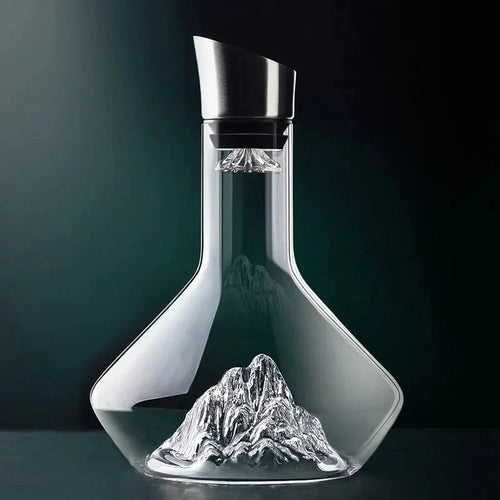 Skanto | 1500ml Iceberg Decanter Kreativ blyfri krystallmateriale luksus høy-kvalitets hjem rødvin vin distributør karaffel vin mugge