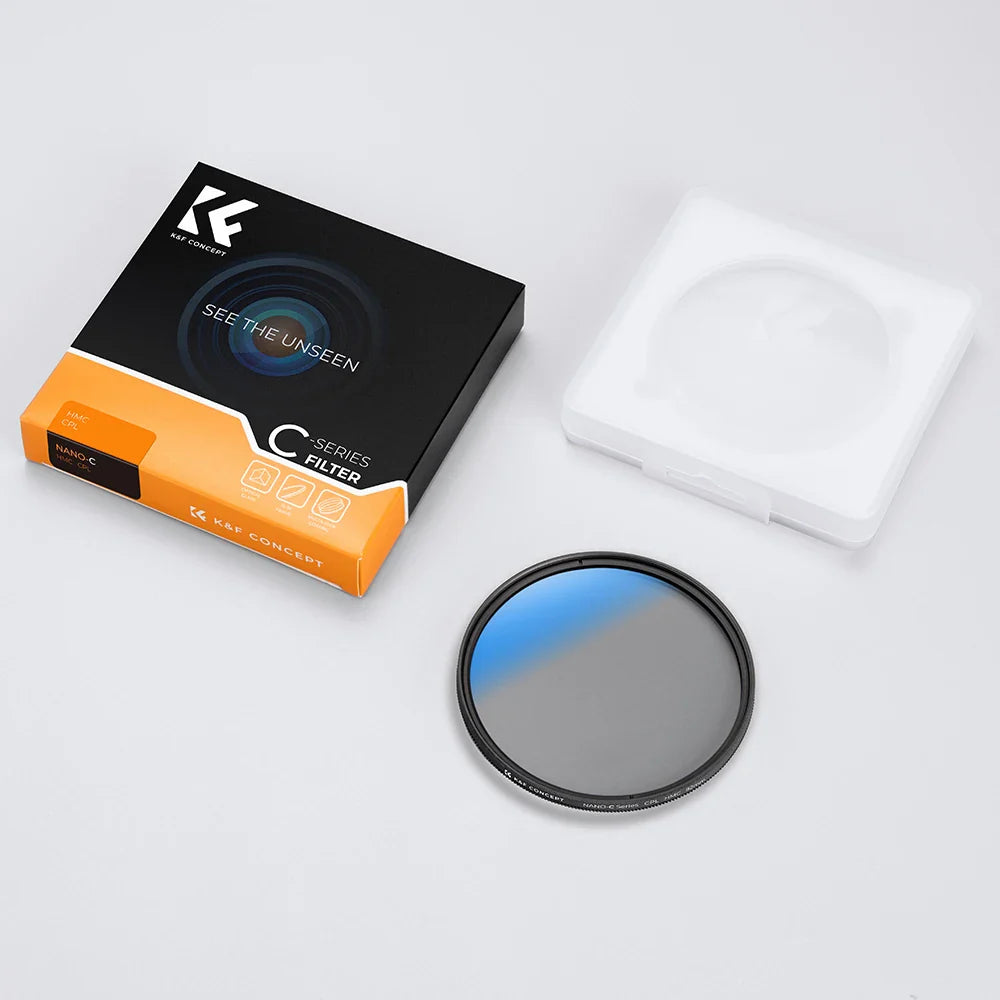 Skanto | Ultra Slim Multi-Coated Sirkulær Polarisert Kamera Linse Filter