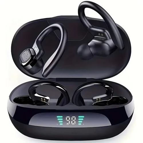 SP16 True Wireless Ohrbügeln, wasserdichte Sportkopfhörer med mikrofon og HiFi-stereo-lyd