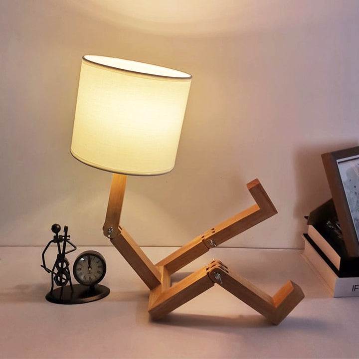 Thinker Tre roboter Moderne Nattlampe | Skanto