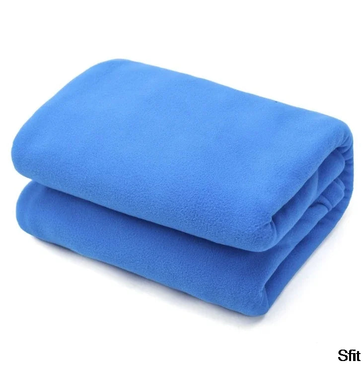 Skanto | ThermoLite | Ultralight Fleece Sovepose | Bærbar & Varm | For Camping, Reising & Utendørs