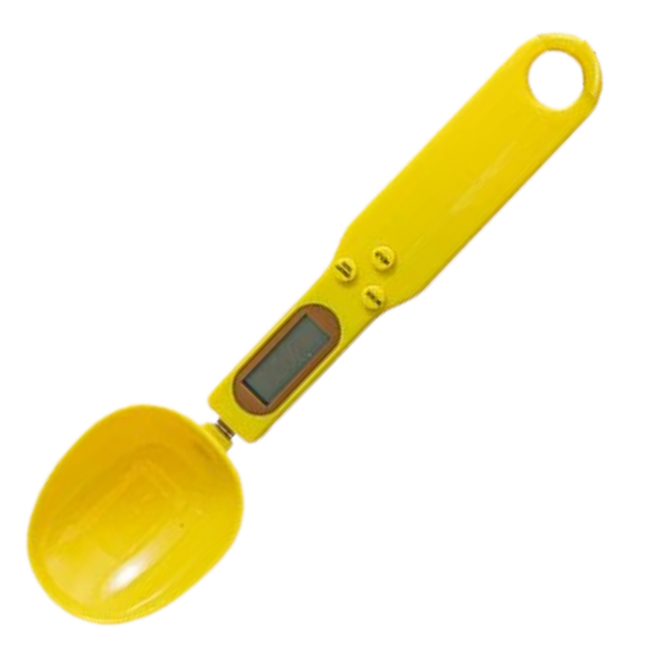 Måleskje med LCD-skjerm