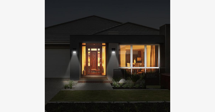 Skanto | Solar LED Sensor Vegglampe – Gjør din del for miljøet og øk sikkerheten i området ditt