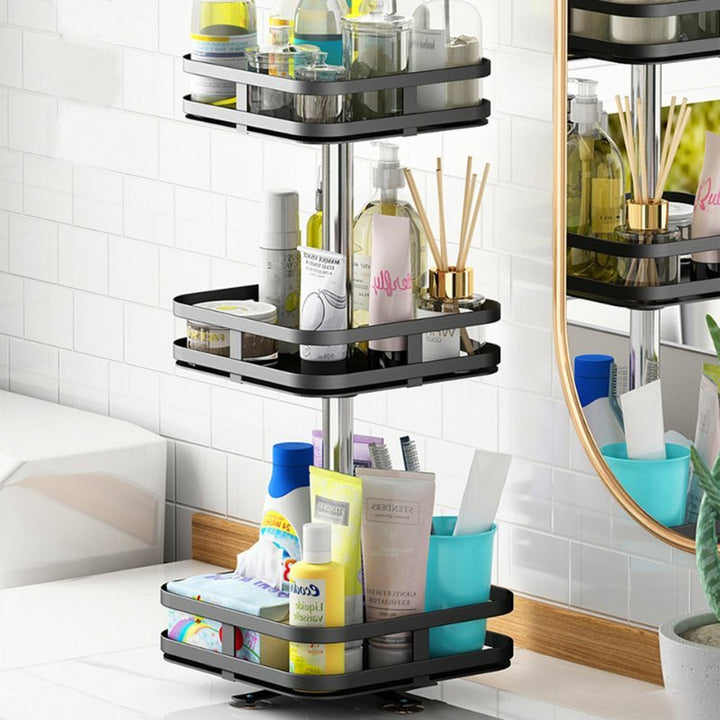 Skanto | RotatingRack - Multifunksjonell lagringshylle - Optimalisert plass - Innovativt design