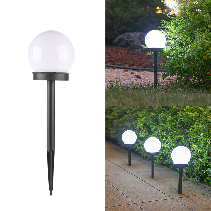 Moderne Minimalistisk Vanntett Sol Globe ABS LED Landskapslys For Hage | Skanto
