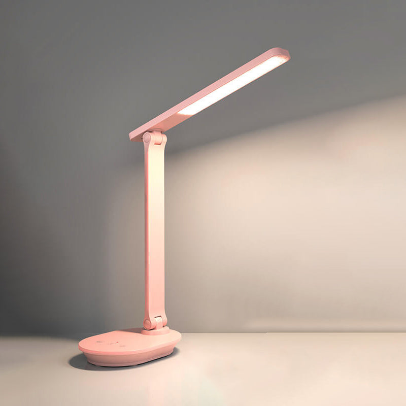 Skanto | Moderne Dobbel Follbar Øyepleie Trådløs Oppladbar LED Skrivebordslampe