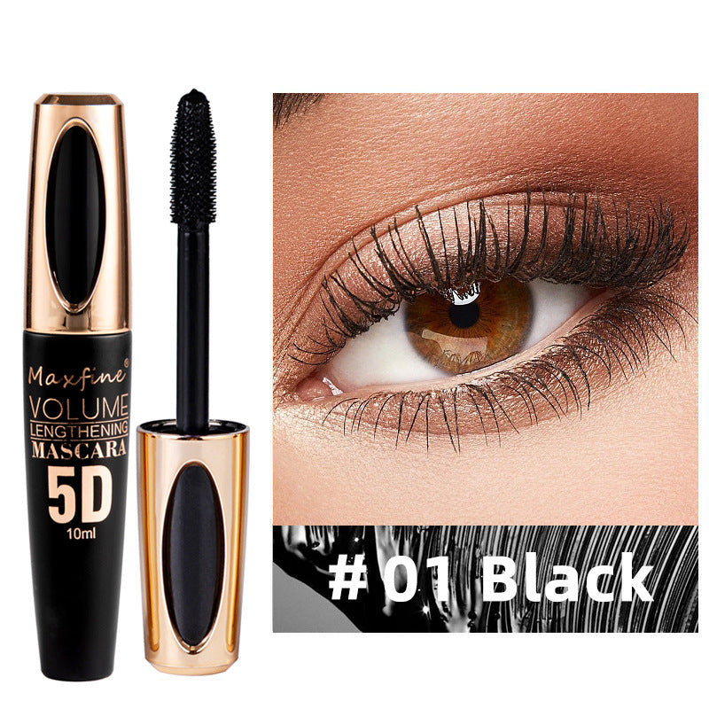 Skanto | Vanntett Fargerik 5D Mascara Hurtig tørking Lange vipper Øye sminke verktøy