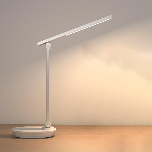 Skanto | Moderne Dobbel Follbar Øyepleie Trådløs Oppladbar LED Skrivebordslampe