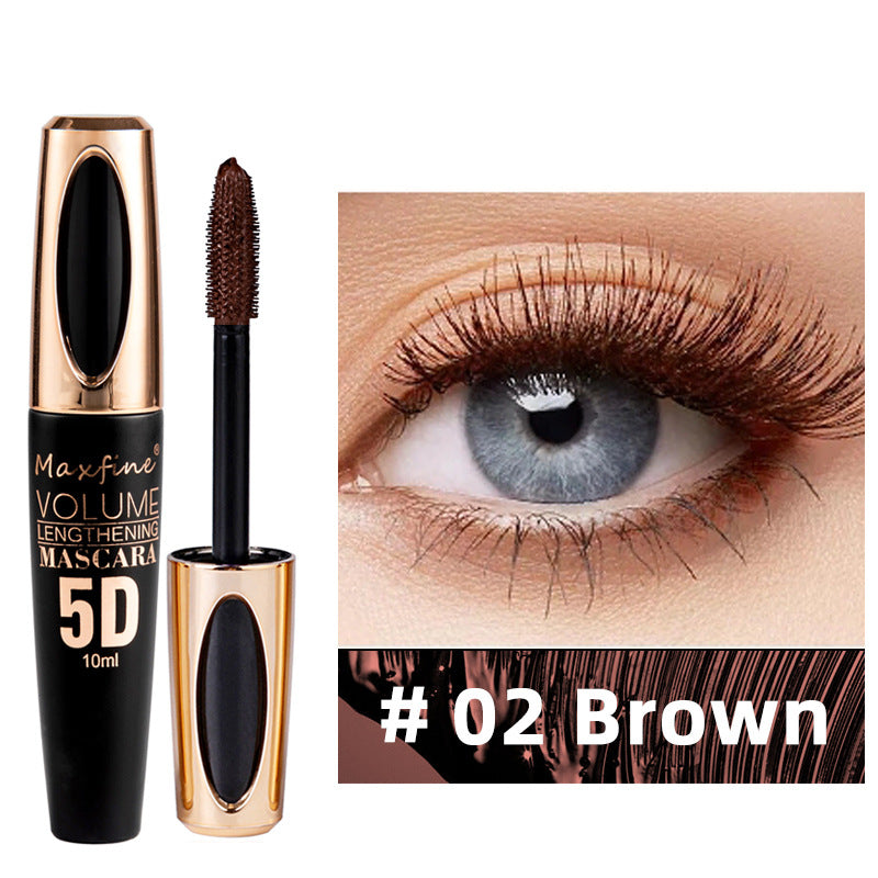 Skanto | Vanntett Fargerik 5D Mascara Hurtig tørking Lange vipper Øye sminke verktøy