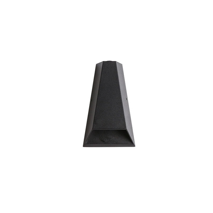 Utendørs moderne søylegeometri LED vanntett vegglampe | Skanto