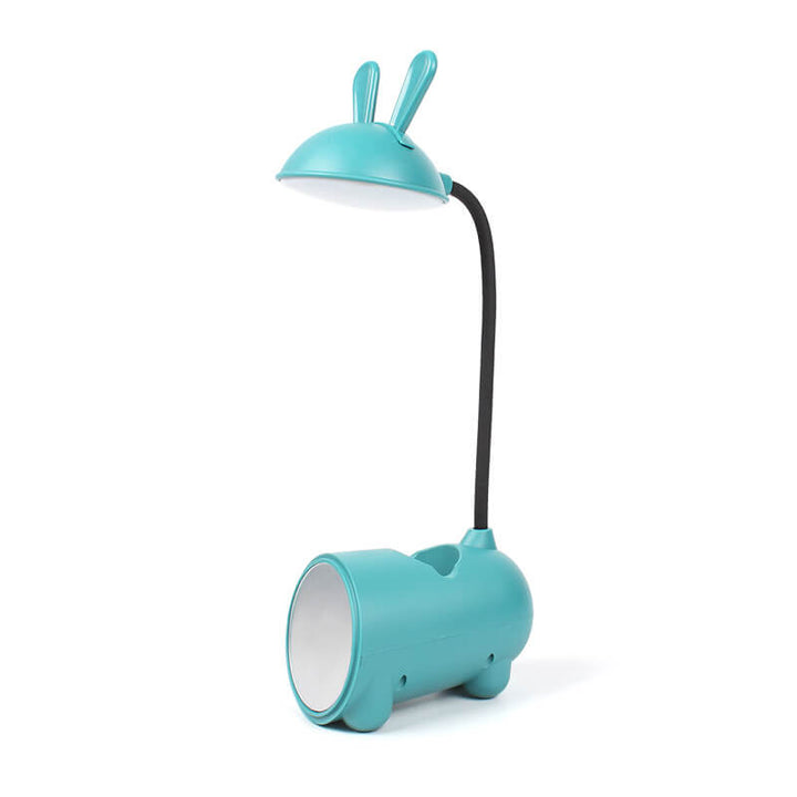 Skanto | Kreativ LED Touch Lampe med Pennholder | USB Lading Funksjon | Skrivebord lampe | Barnerom Dekor