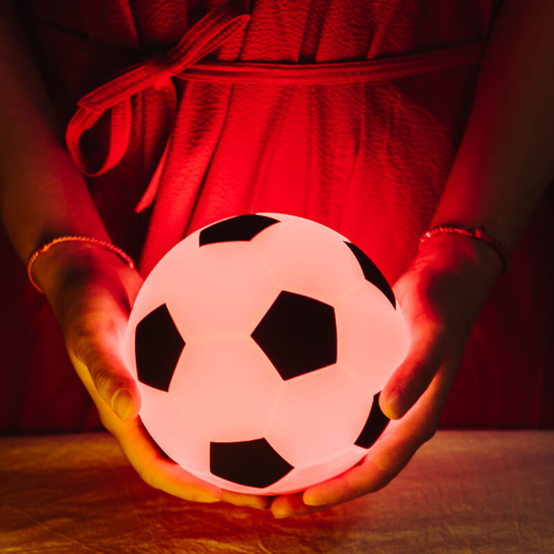 Skanto | Kreativ Fotball Silikon LED Nattlys USB Lading Bordlampe