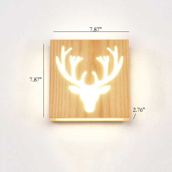 Skanto | Vegglampe - WoodGlow - Elegant LED - Livets essens innendørs utendørs