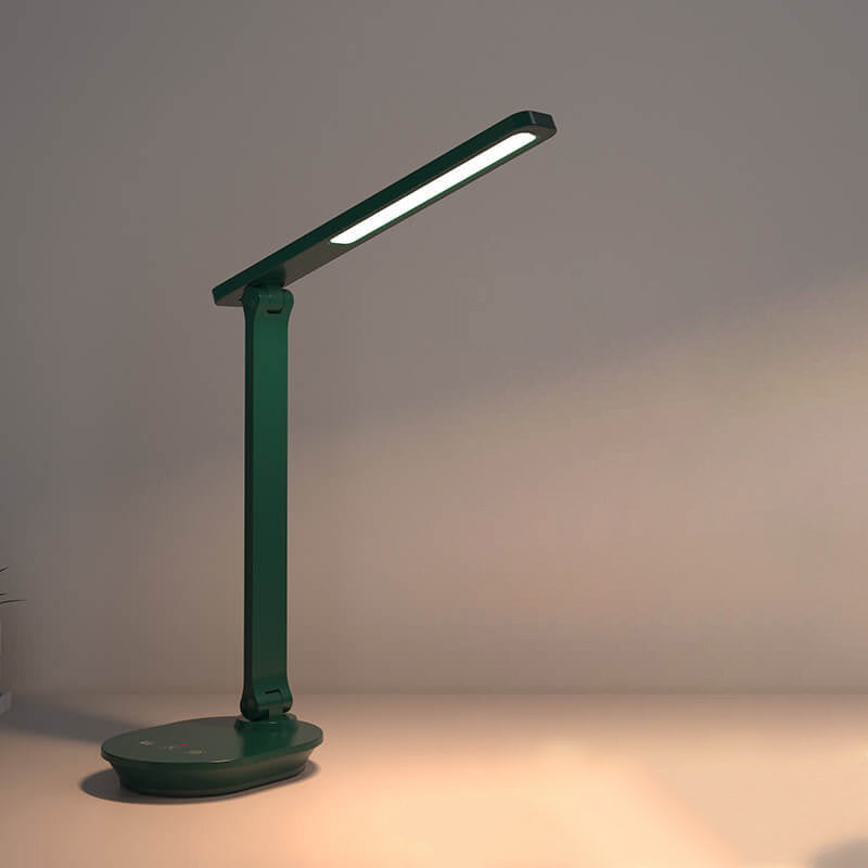 Skanto | Moderne Dobbel Follbar Øyepleie Trådløs Oppladbar LED Skrivebordslampe